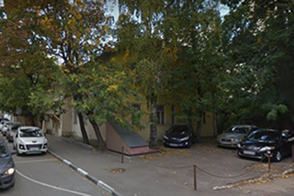 Место жилого дома на Хлебном пер. в ЦАО Москвы