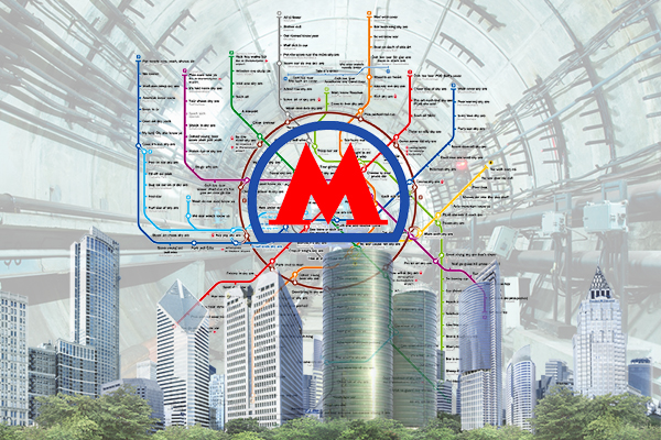 Новостройки Москвы и схема метро