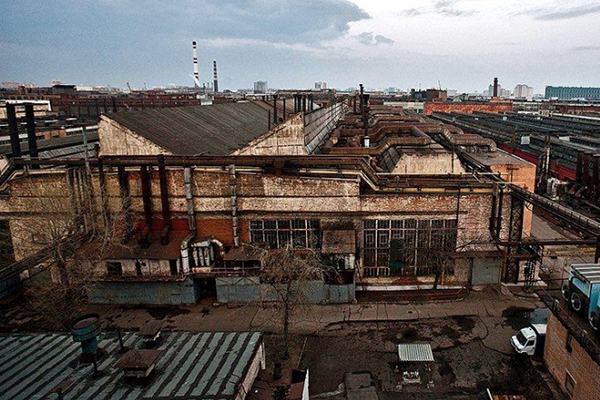 Завод «Серп и Молот» в районе Лефортово ЮВАО Москвы