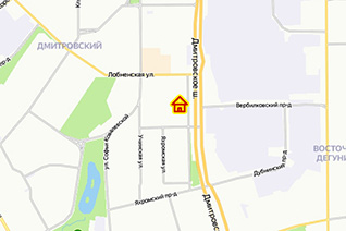 Дом по реновации в Дмитровском районе на карте