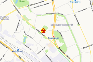 Дом по реновации в Бескудниковском районе на карте