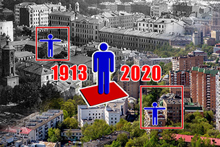 Обеспеченность жильем в Москве в 1913 и 2020 годы