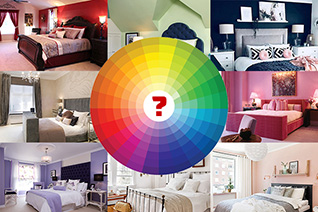 Выбор цвета стен для спальни